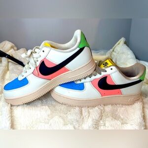 Nike Air Force 1 Sail Multi “07”  size 7